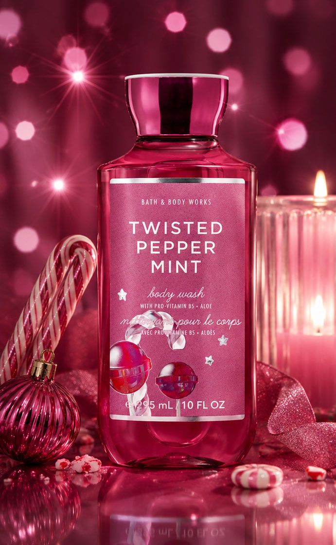 شوینده بدن Twisted Peppermint
